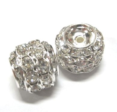 画像1: SP/Crystal Rhinestone Ball 17mm