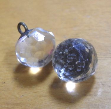 画像1: Crystal Drop Button 11mm