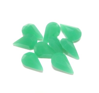 画像1: Art.4300 Chrysoprase 8*4.8mm(10個入り）