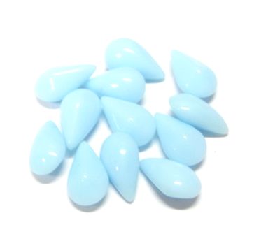 画像1: Light Blue Drop 10*6mm(10個入り）