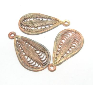 画像1: 1ring Drop Filigree(2個入り）