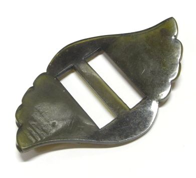 画像2: Lucite Buckle 70*44mm