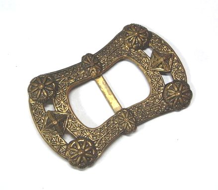 画像1: Brass Decorative Buckle