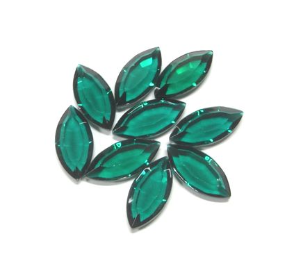 画像1: Art.4202/2 Emerald 15*7mm (5個入り） 