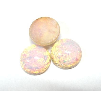 画像1: Pink Fire Opal  FB Round 11mm 