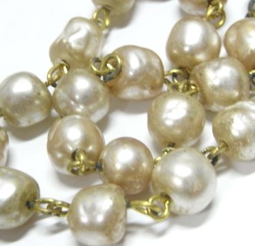 画像1: Oyster Glass Baroque Pearl 7-8mm（5個入り） 