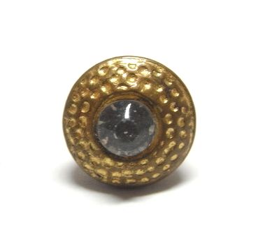 画像1: Brass Paste Button 9mm 