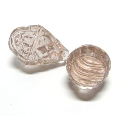 画像1: Antique Rose Drop 25*18mm