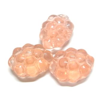 画像1: Pink Grape Beads 15*11mm