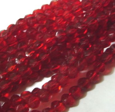 画像1: English Cut Ruby 5.5mm (10個入り）