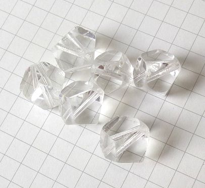 画像1: Crystal Beads 12.3*12mm (5個入り）