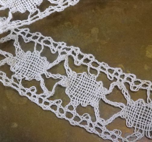 画像2: Antique Lace White 22mm x 78cm