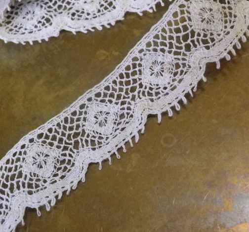 画像2: Antique Lace White 15mm x 58cm