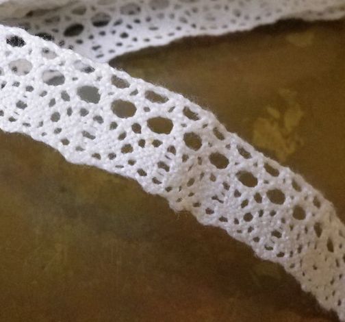 画像2: Antique Lace White 11mm x 125cm