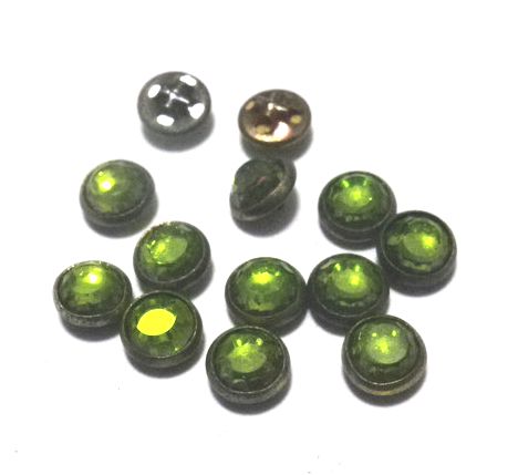 画像1: Olive Green Rosemontee 5.2mm (10個入り）