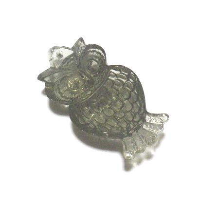 画像2: Blackdiamond Owl Pendant 29*15mm