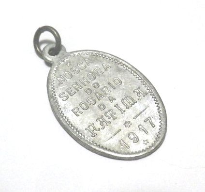 画像2: Antique Miraculous Medal 27.5*14mm