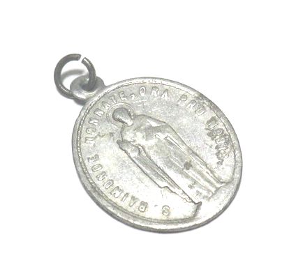 画像1: Antique Miraculous Medal 29*19mm