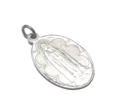 画像1: Antique Miraculous Medal 27.5*14mm