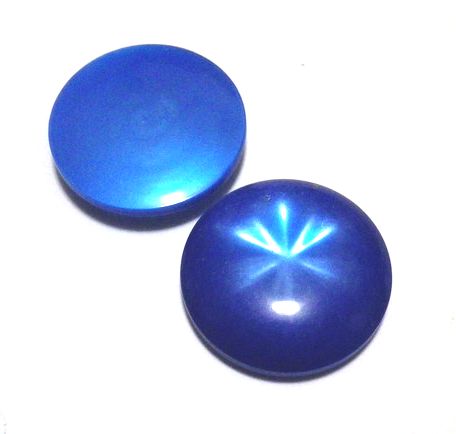 画像1: Blue Round Star FB Rsein Stone 18mm