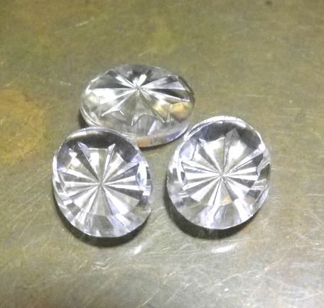 画像1: Star Cut Crystal Oval 10*8mm