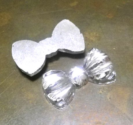 画像1: Crystal Bow FB Stone15*26mm