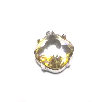 画像: Topaz/Clear Glass Stone 10mm