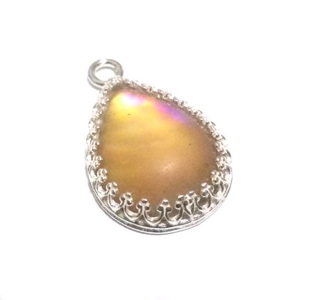 画像1: Antique Opal Pear 24*14.7mm (セット済み）