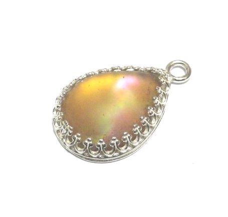 画像2: Antique Opal Pear 24*14.7mm (セット済み）