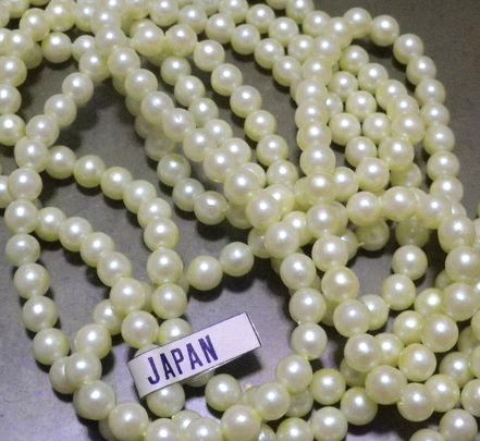 画像2: Long Pearl Strand 6mm 1本(150cm)