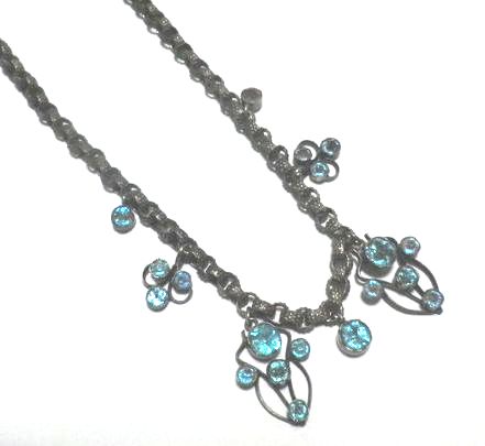 画像1: Antique Saphiret Necklace