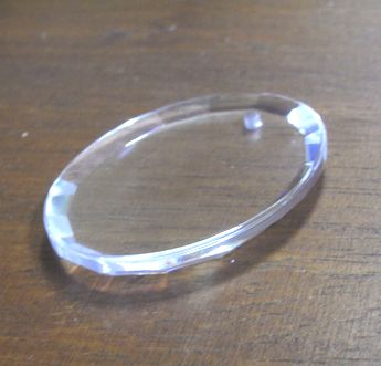 画像: Crystal Oval Pendant