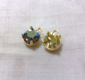 画像: 1ring Brass Round Setting(CB) 29ss(2個入り）