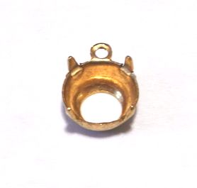 画像1: 1ring Brass Round 40ss(OpenBack)