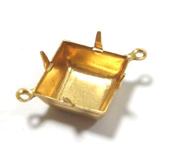 画像1: 2ring Brass Square 12mm(CB)